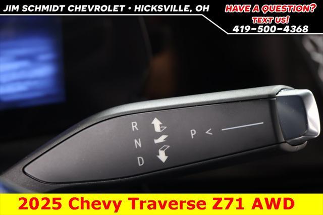 new 2025 Chevrolet Traverse car, priced at $55,000