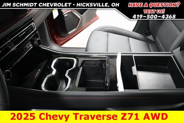new 2025 Chevrolet Traverse car, priced at $55,000