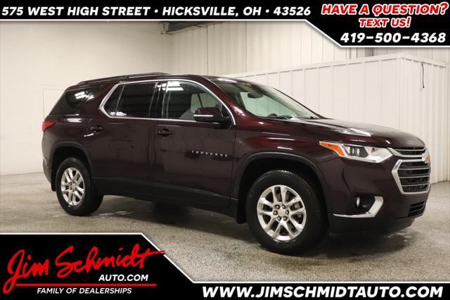 used 2020 Chevrolet Traverse car, priced at $23,750