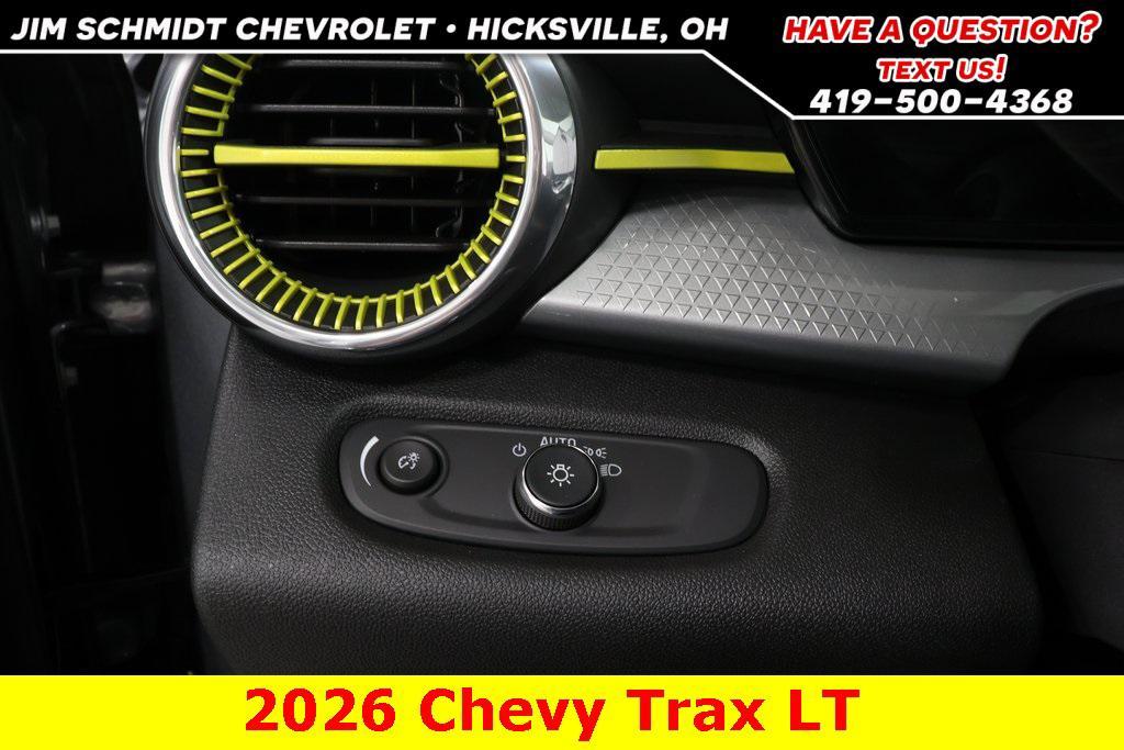 new 2026 Chevrolet Trax car, priced at $25,500