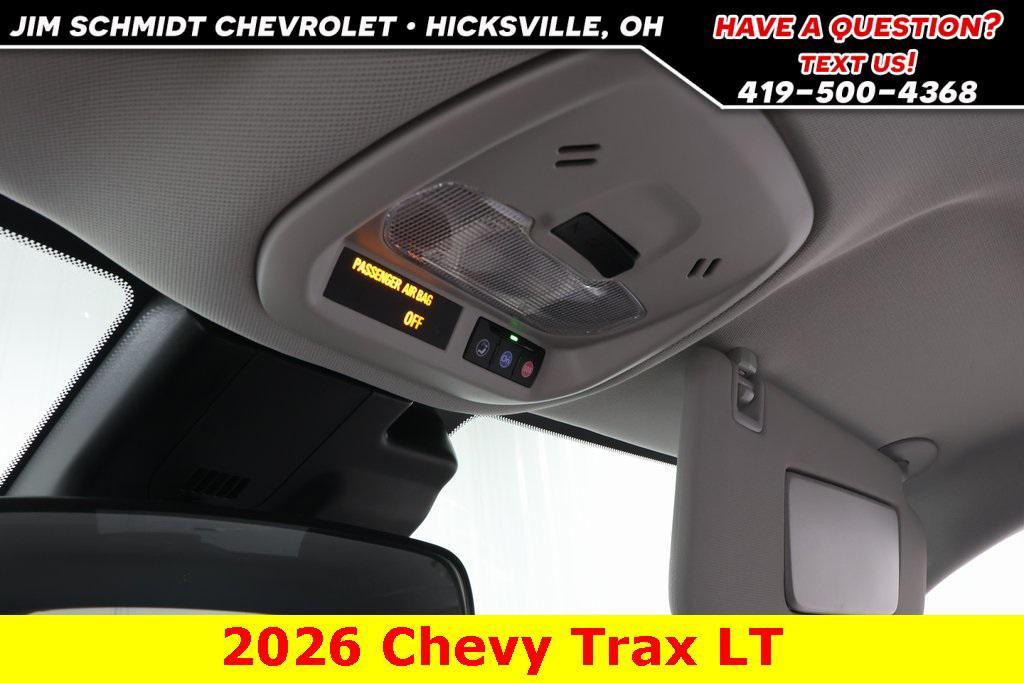 new 2026 Chevrolet Trax car, priced at $25,500