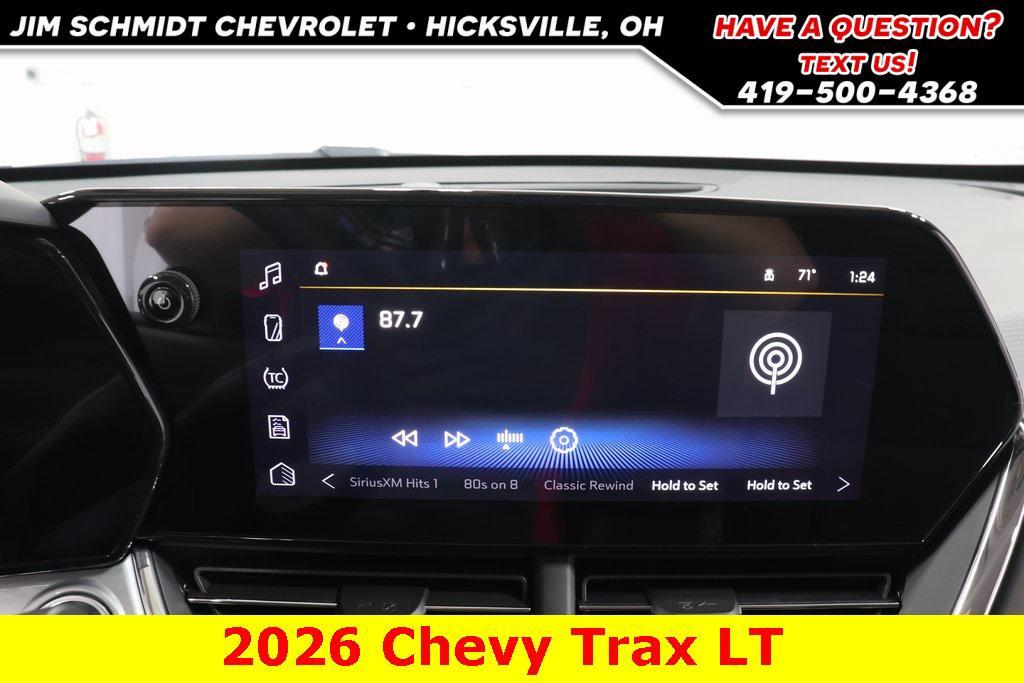 new 2026 Chevrolet Trax car, priced at $25,500