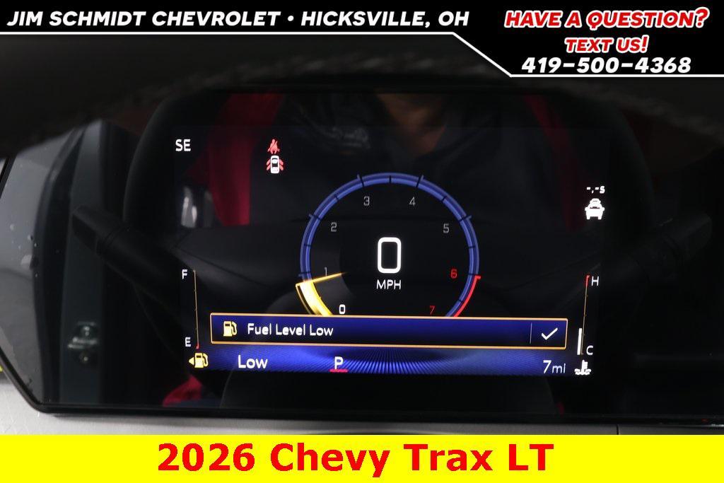 new 2026 Chevrolet Trax car, priced at $25,500