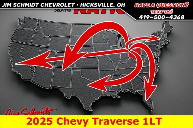 new 2025 Chevrolet Traverse car, priced at $43,065