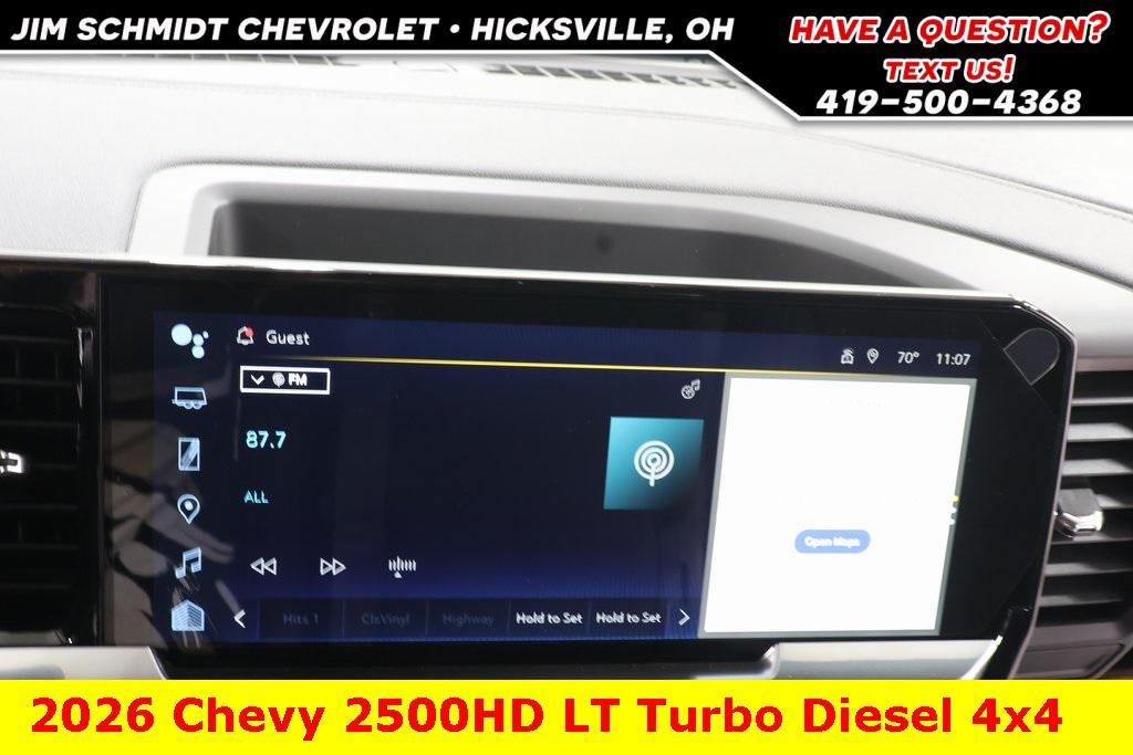 new 2026 Chevrolet Silverado 2500 car, priced at $72,500
