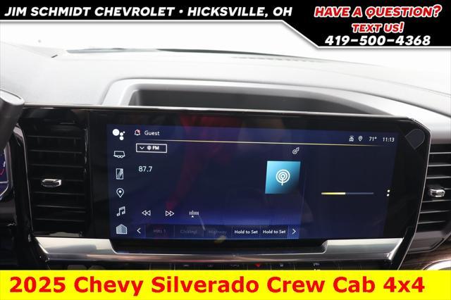 new 2025 Chevrolet Silverado 1500 car, priced at $49,720