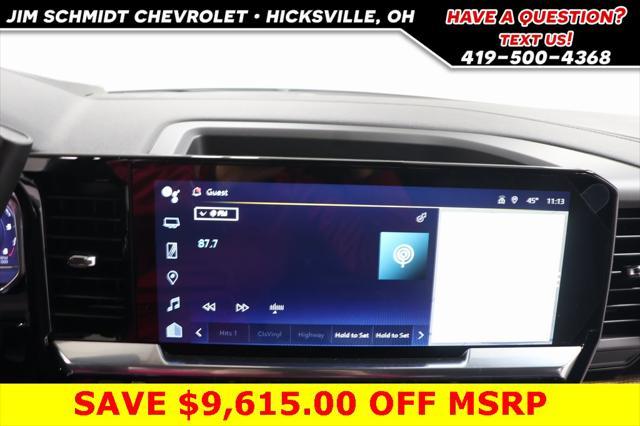 new 2025 Chevrolet Silverado 1500 car, priced at $52,000
