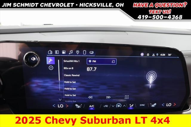 new 2025 Chevrolet Suburban car, priced at $73,000