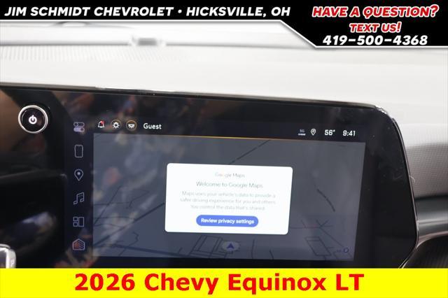 new 2026 Chevrolet Equinox car, priced at $33,580