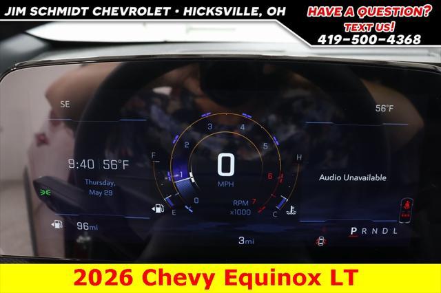 new 2026 Chevrolet Equinox car, priced at $33,580