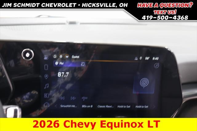 new 2026 Chevrolet Equinox car, priced at $33,580