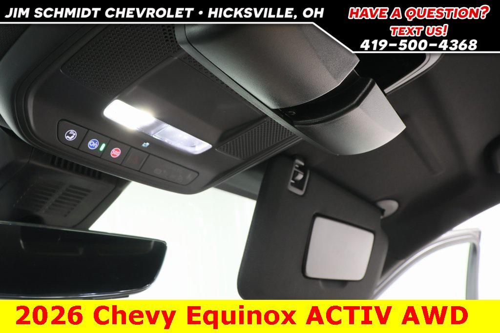 new 2026 Chevrolet Equinox car, priced at $38,109