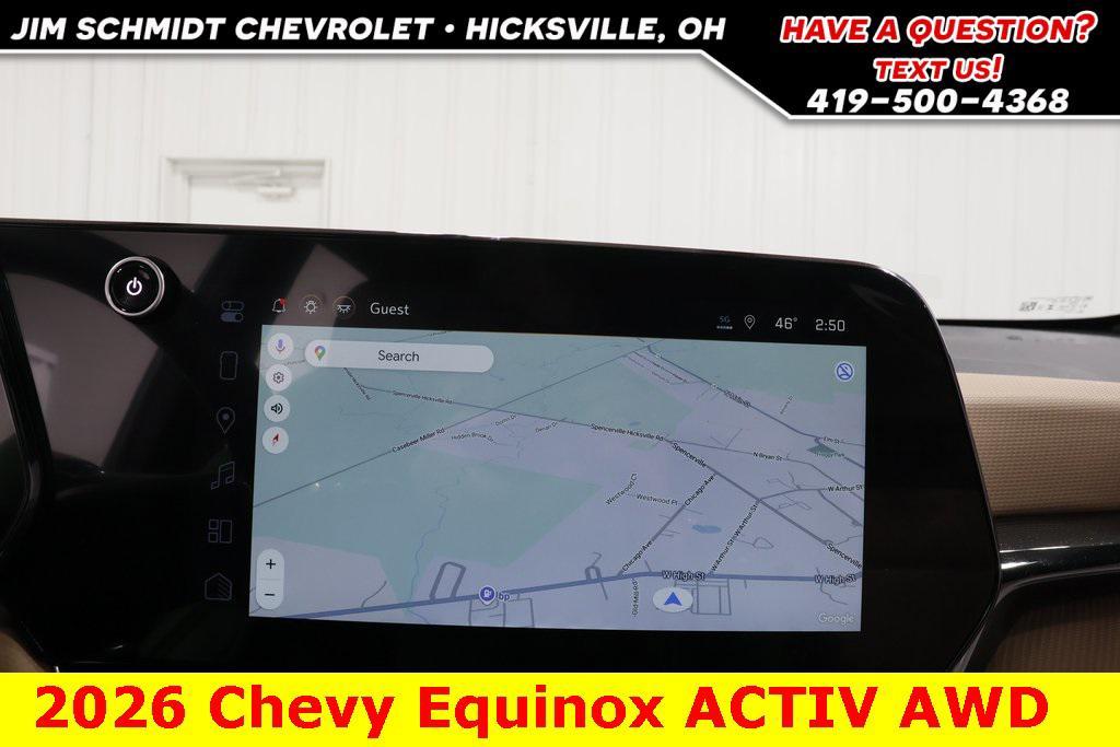 new 2026 Chevrolet Equinox car, priced at $38,109