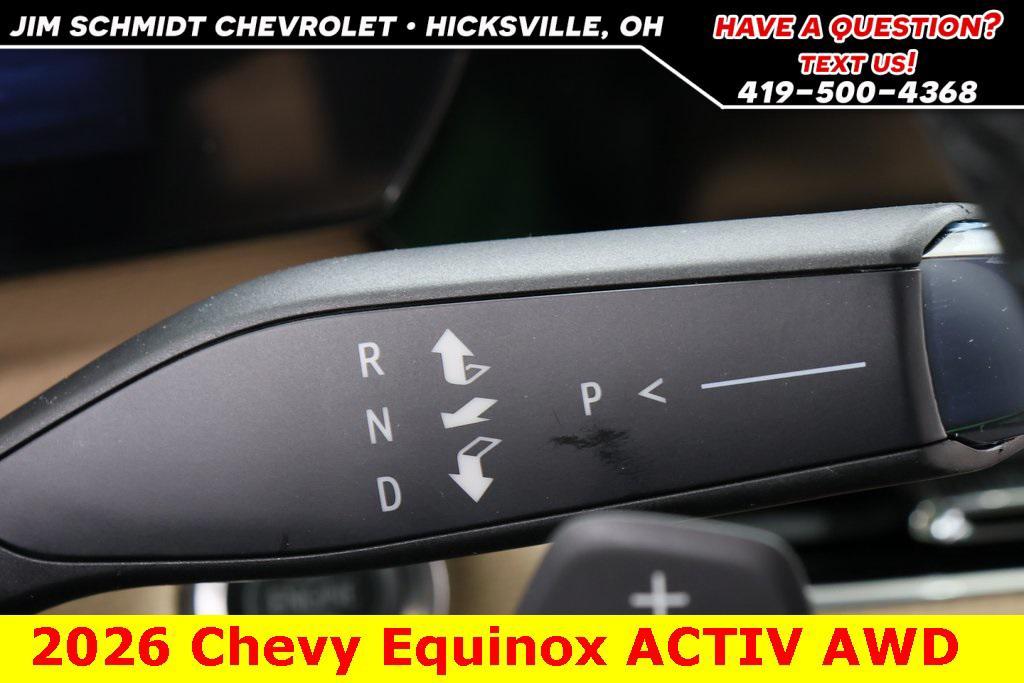 new 2026 Chevrolet Equinox car, priced at $38,109