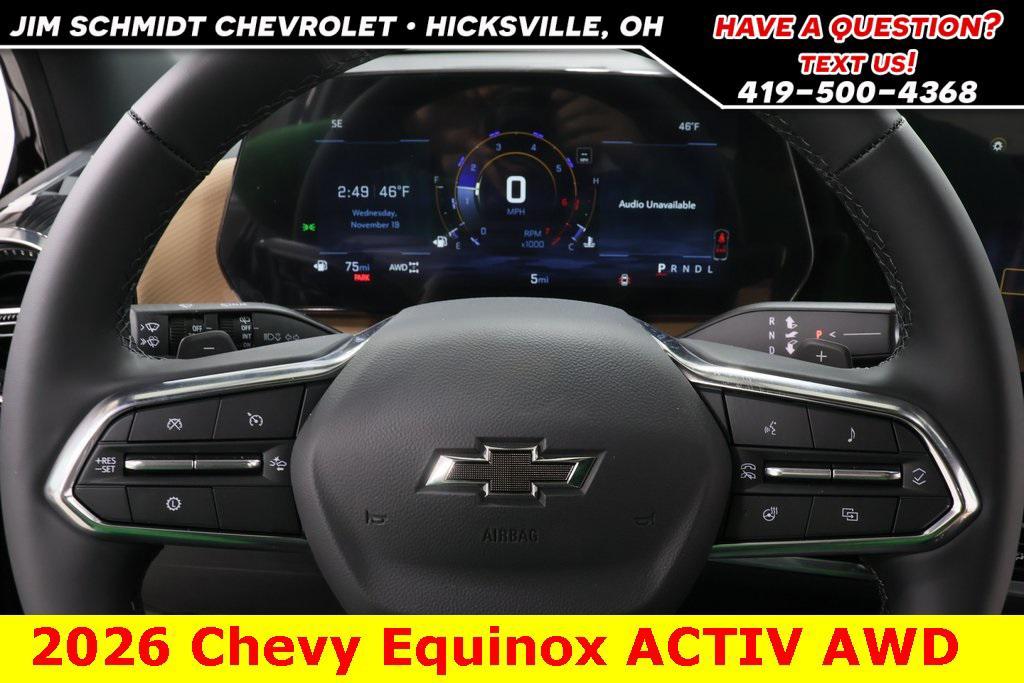 new 2026 Chevrolet Equinox car, priced at $38,109