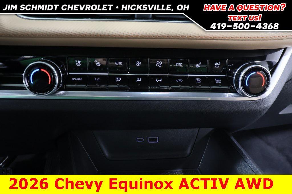 new 2026 Chevrolet Equinox car, priced at $38,109