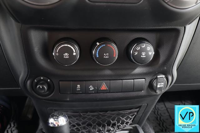 used 2017 Jeep Wrangler Unlimited car, priced at $19,500