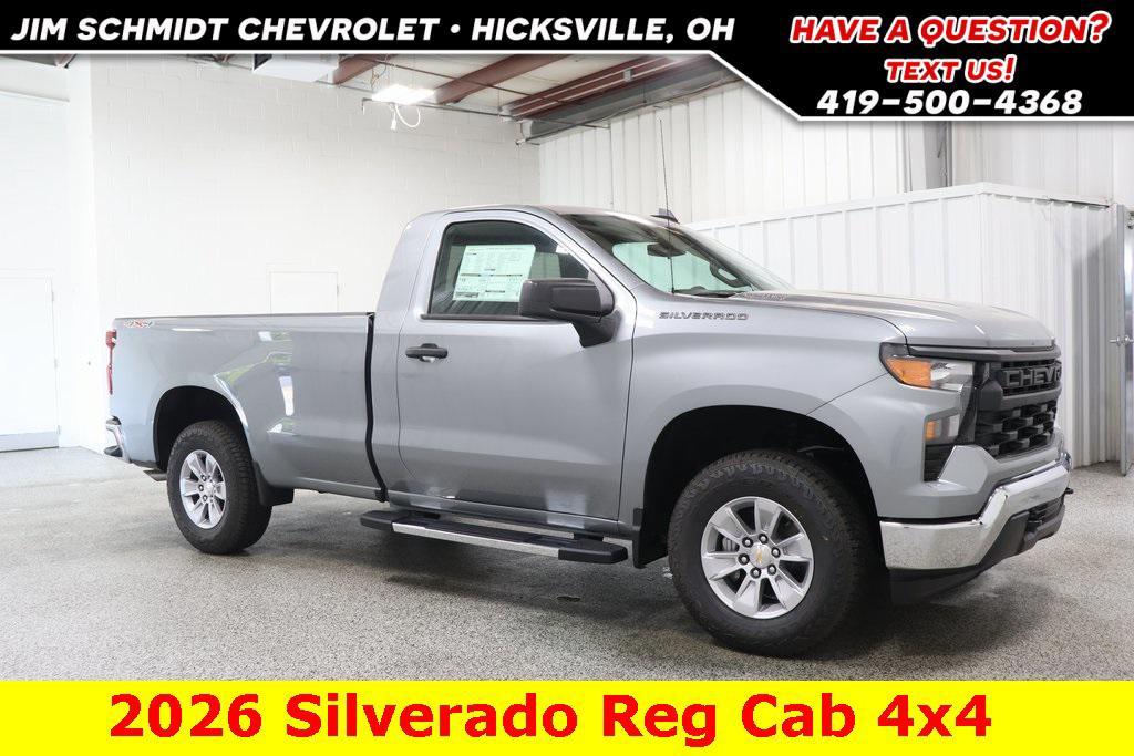 new 2026 Chevrolet Silverado 1500 car, priced at $44,000