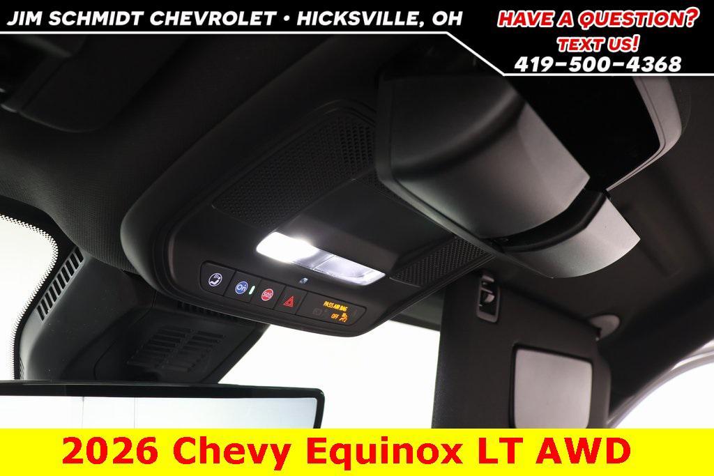 new 2026 Chevrolet Equinox car, priced at $35,810