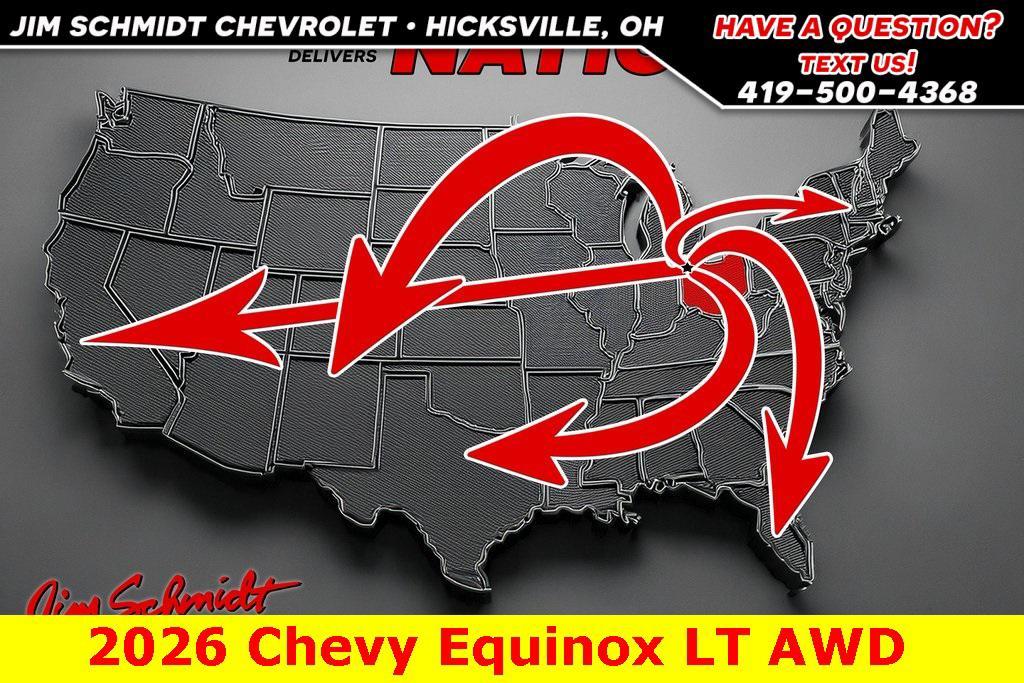 new 2026 Chevrolet Equinox car, priced at $35,810