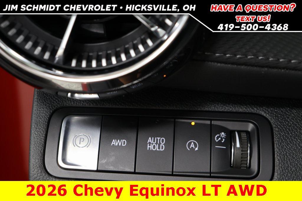 new 2026 Chevrolet Equinox car, priced at $35,810