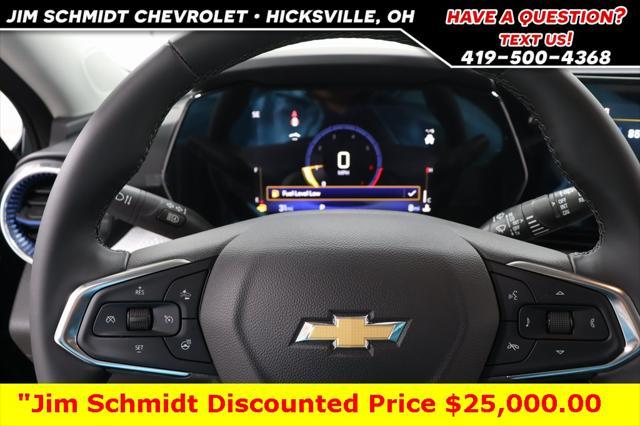 new 2025 Chevrolet Trax car, priced at $25,000