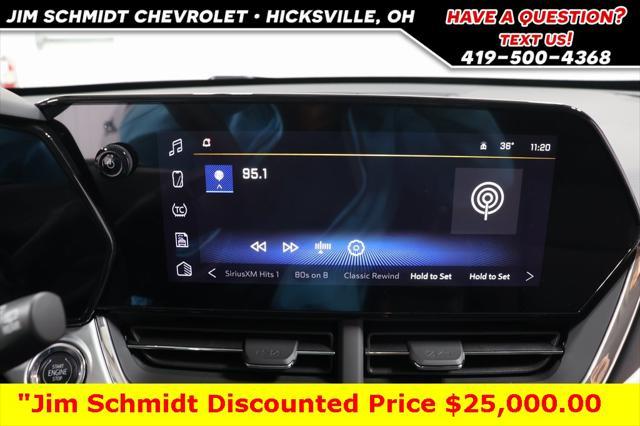 new 2025 Chevrolet Trax car, priced at $25,000