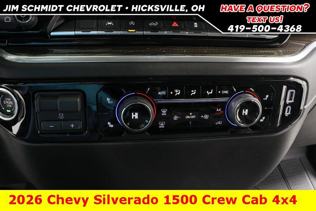 new 2026 Chevrolet Silverado 1500 car, priced at $51,277
