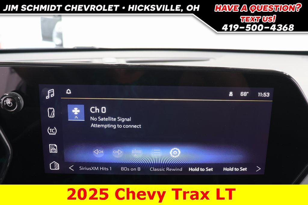 new 2025 Chevrolet Trax car, priced at $24,705
