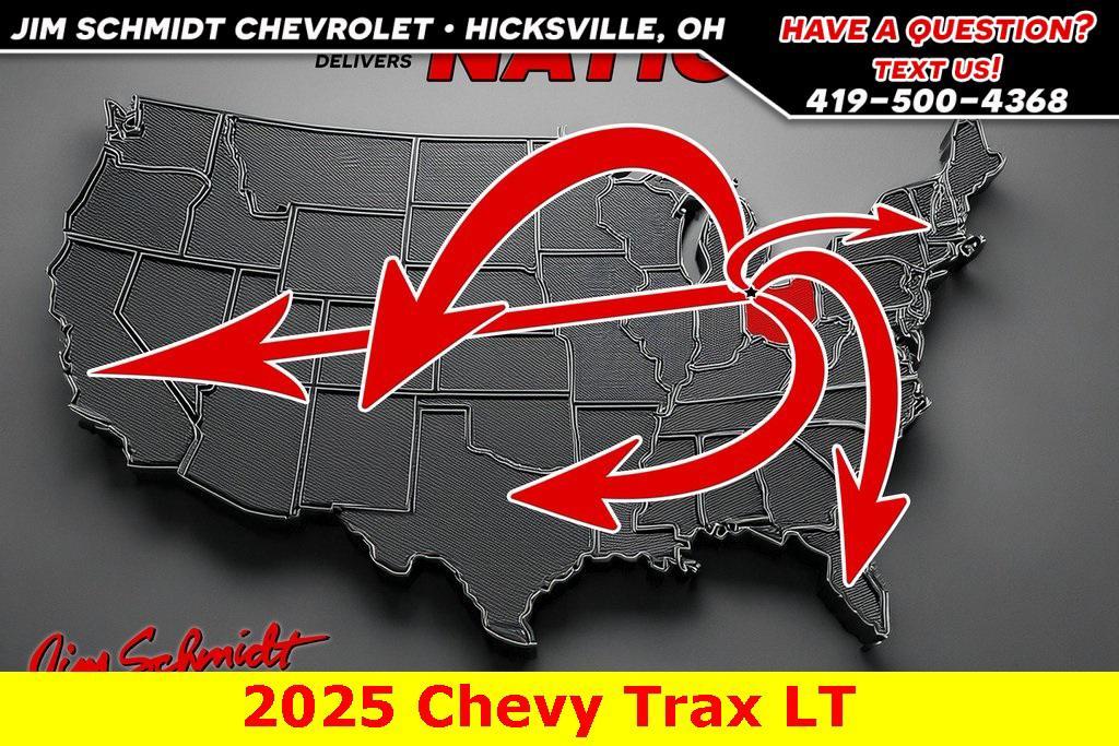 new 2025 Chevrolet Trax car, priced at $24,705
