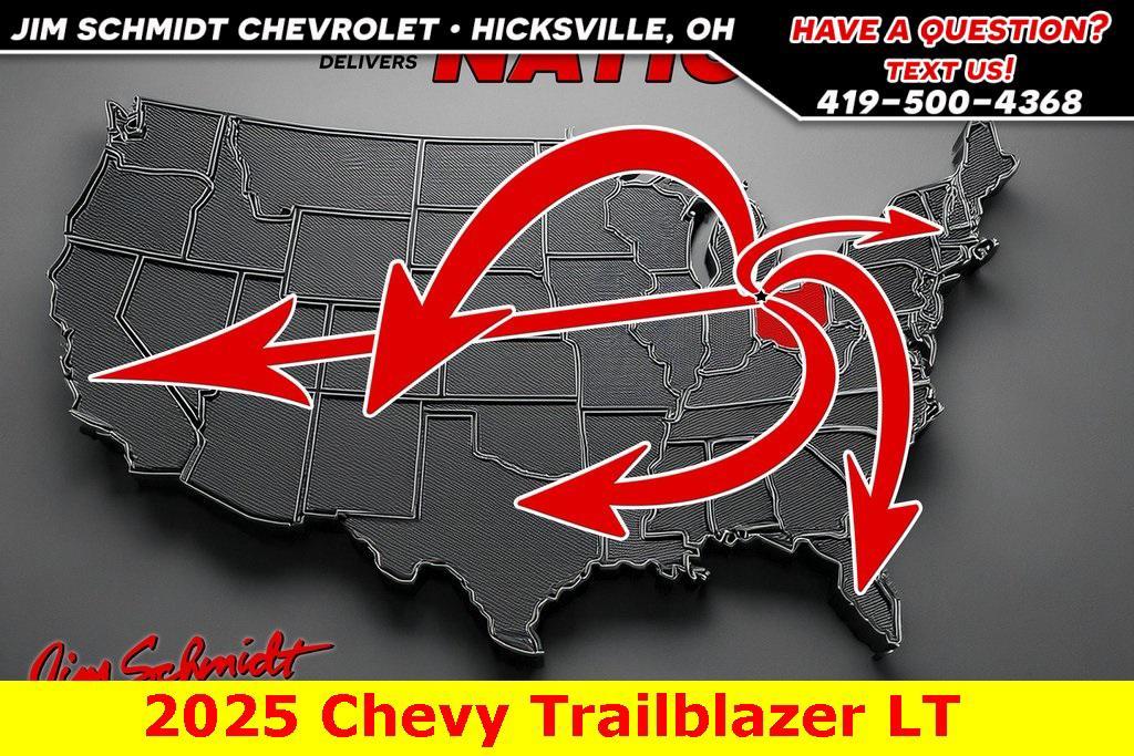 new 2025 Chevrolet TrailBlazer car, priced at $29,345