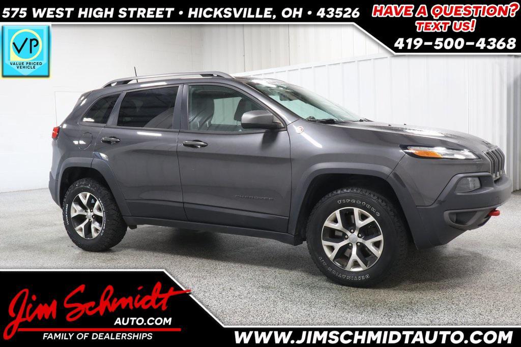 used 2017 Jeep Cherokee car, priced at $11,260