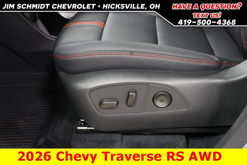 new 2026 Chevrolet Traverse car, priced at $61,000