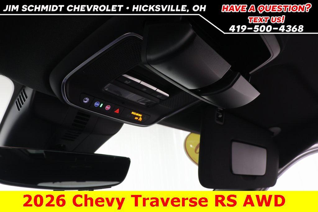 new 2026 Chevrolet Traverse car, priced at $61,000
