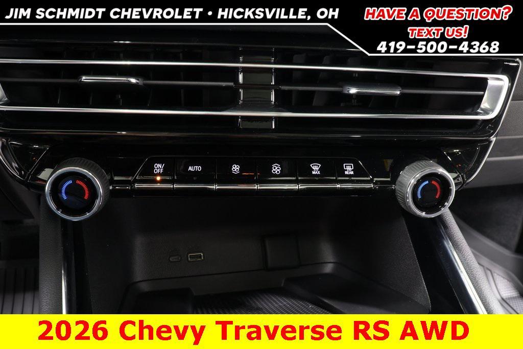 new 2026 Chevrolet Traverse car, priced at $61,000