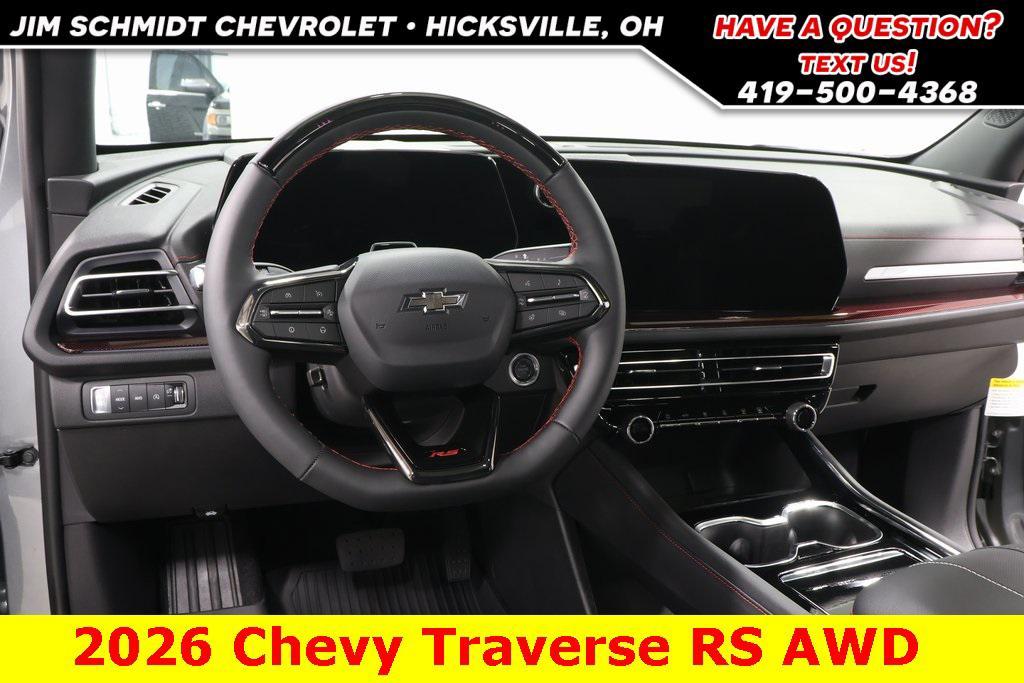 new 2026 Chevrolet Traverse car, priced at $61,000