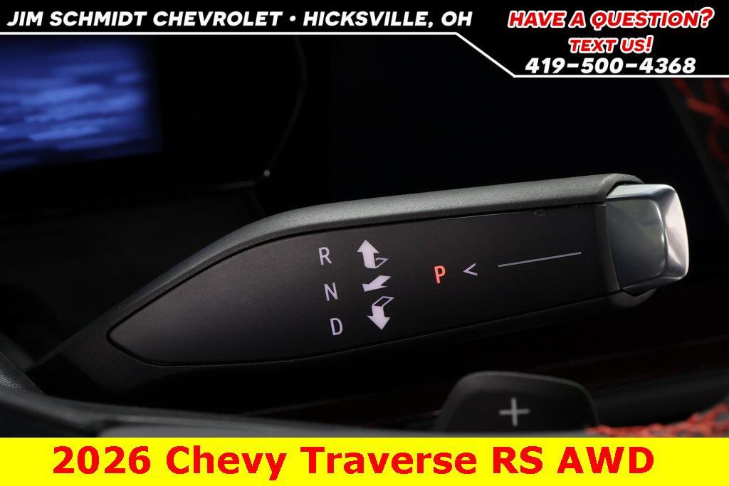 new 2026 Chevrolet Traverse car, priced at $61,000