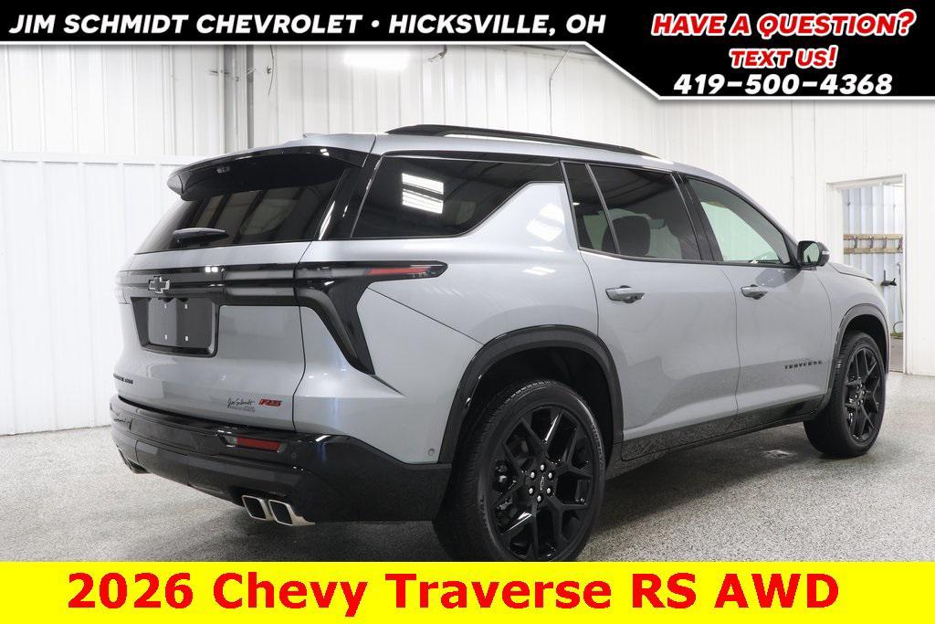 new 2026 Chevrolet Traverse car, priced at $61,000