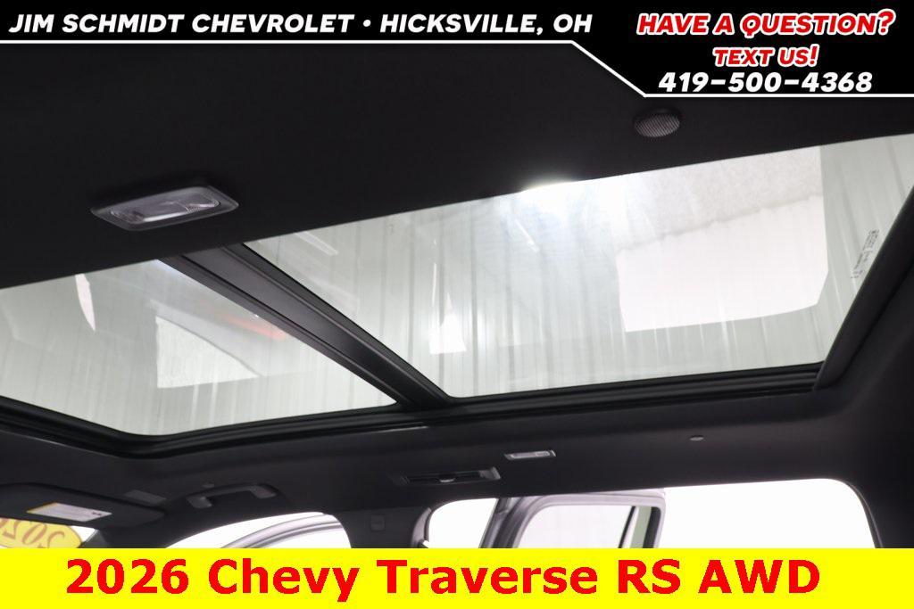 new 2026 Chevrolet Traverse car, priced at $61,000