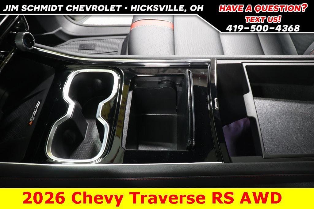new 2026 Chevrolet Traverse car, priced at $61,000