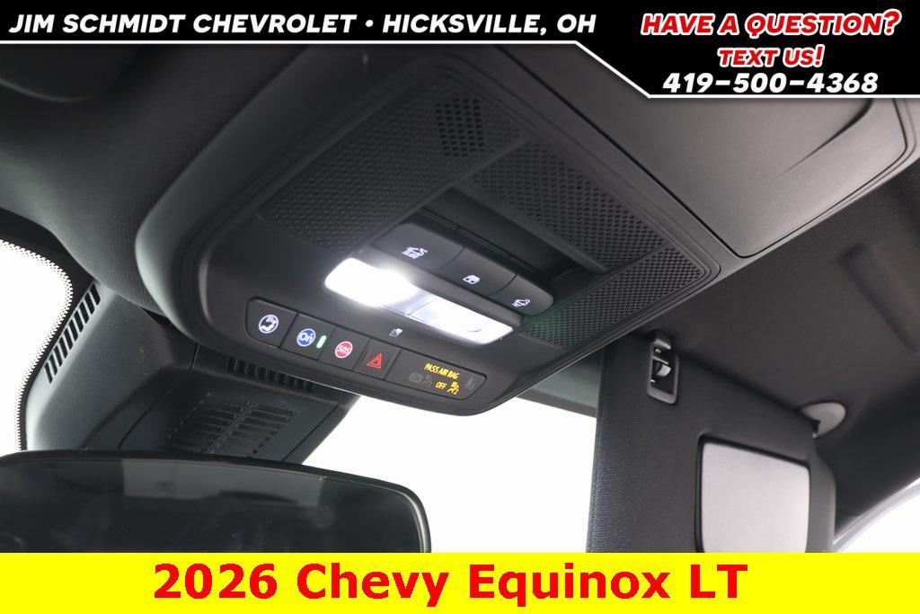 new 2026 Chevrolet Equinox car, priced at $34,545