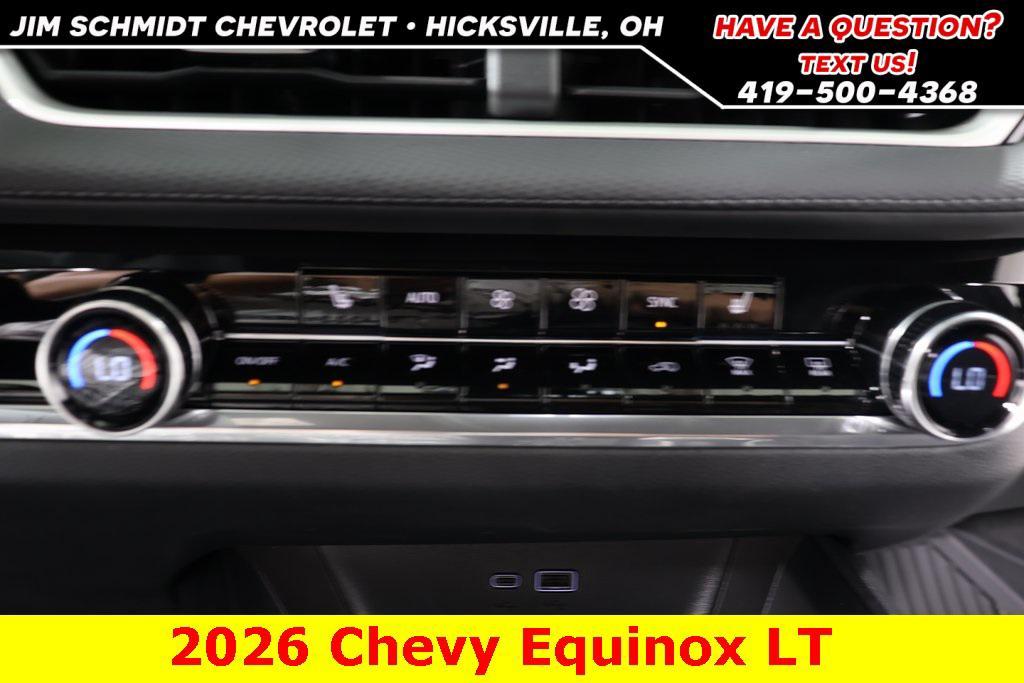 new 2026 Chevrolet Equinox car, priced at $34,545