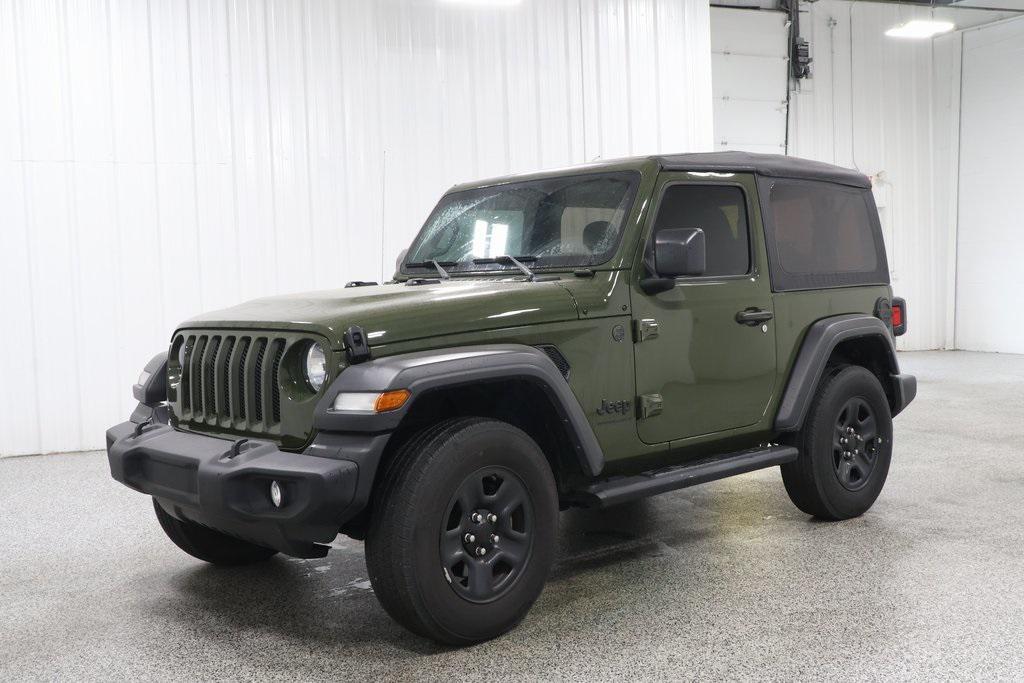 used 2023 Jeep Wrangler car, priced at $27,710