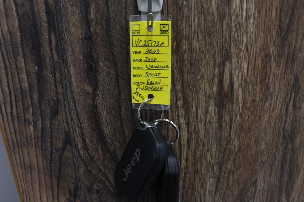 used 2023 Jeep Wrangler car, priced at $27,710