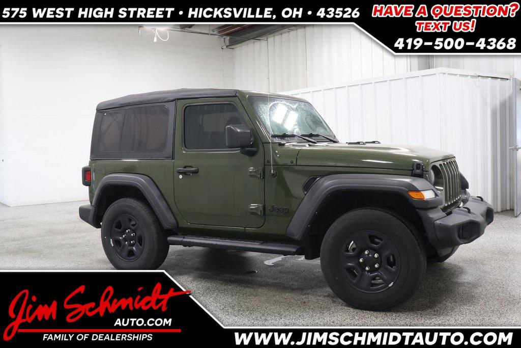 used 2023 Jeep Wrangler car, priced at $27,710