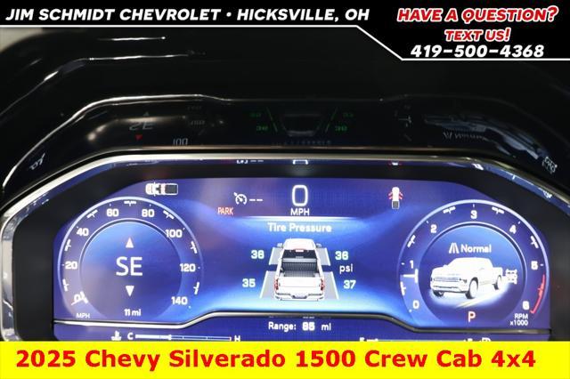 new 2025 Chevrolet Silverado 1500 car, priced at $57,140