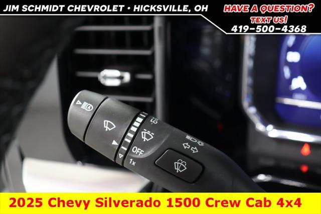 new 2025 Chevrolet Silverado 1500 car, priced at $57,140