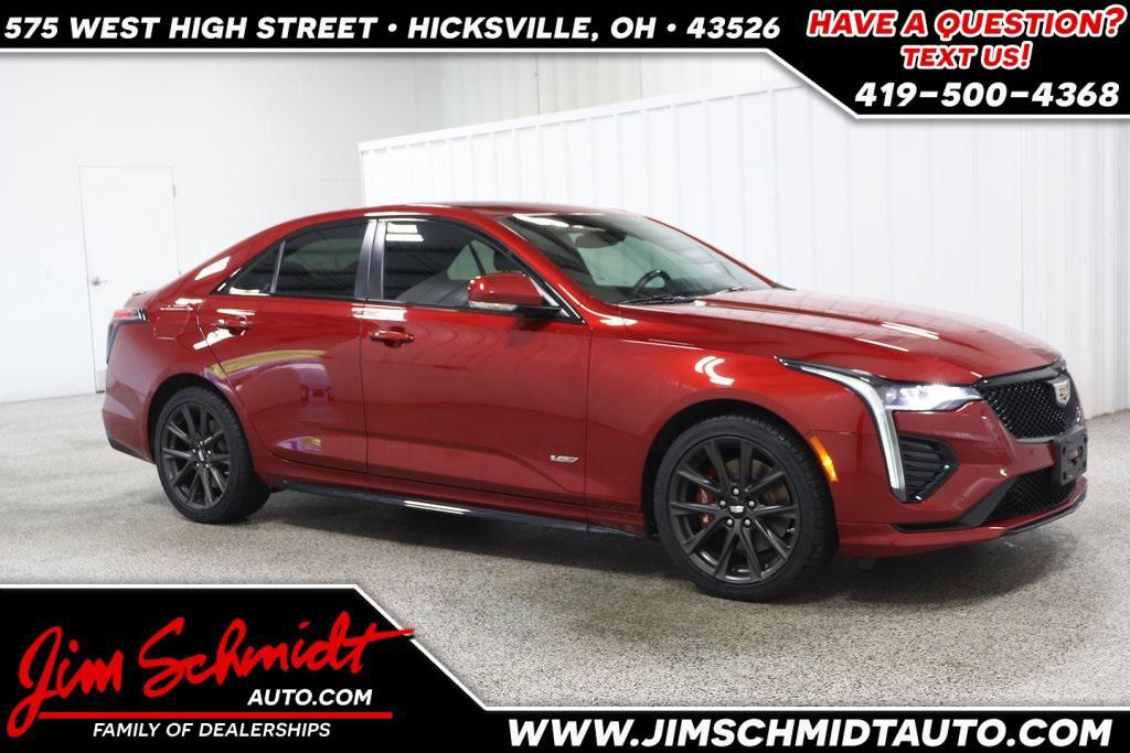 used 2021 Cadillac CT4 car, priced at $34,882