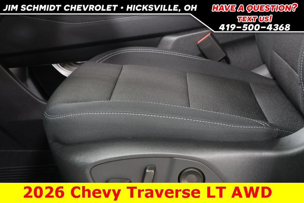new 2026 Chevrolet Traverse car, priced at $44,614
