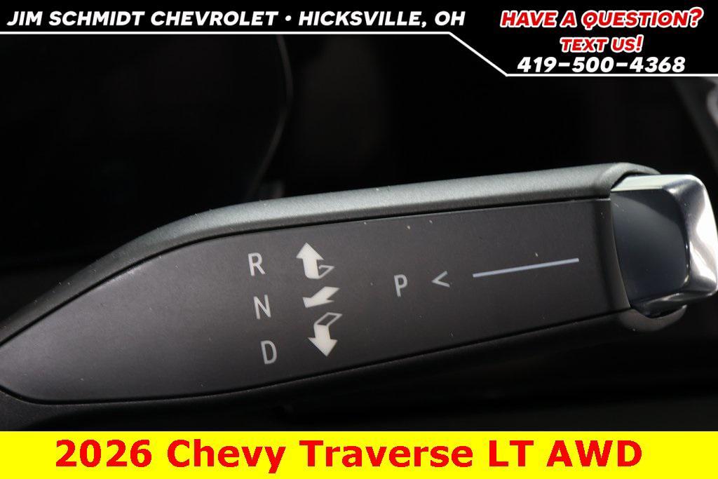 new 2026 Chevrolet Traverse car, priced at $44,614